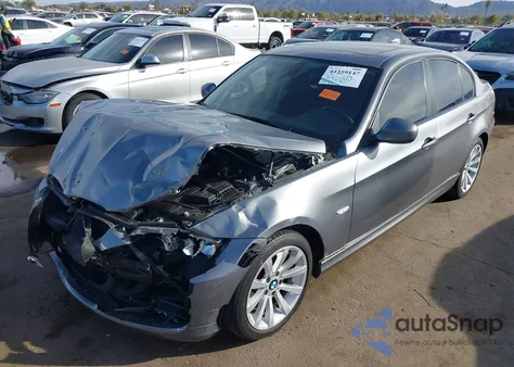 2011 BMW 328I from USA, damaged, VIN WBAPH5G57BNM75587